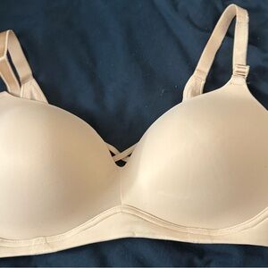 Wireless push up bra